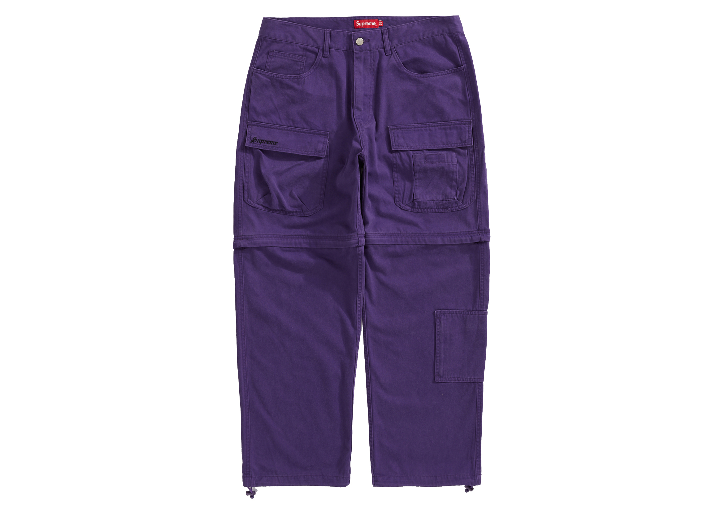 Supreme Zip Off Utility Pant Purple Men's   FW   US