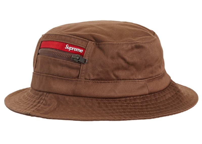 Supreme Zip Pocket Crusher Light Brown - SS22 - GB