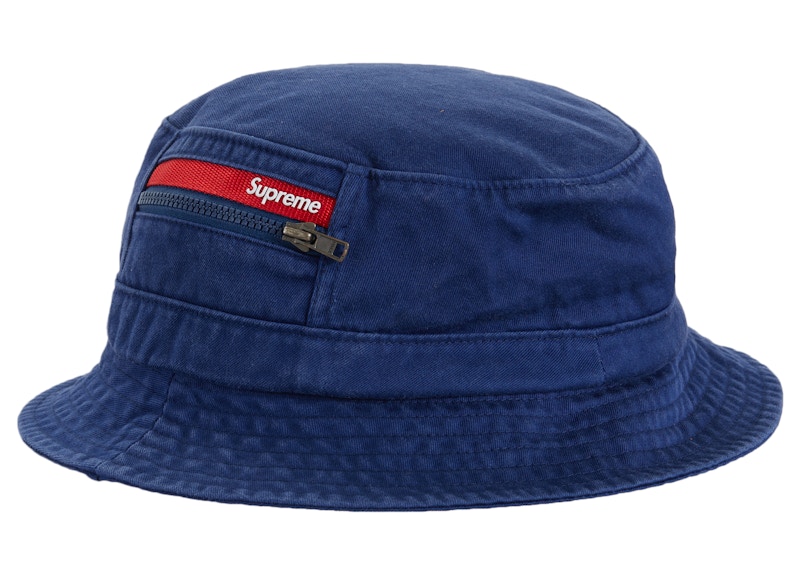 Supreme Zip Pocket Crusher Navy - SS22 - GB