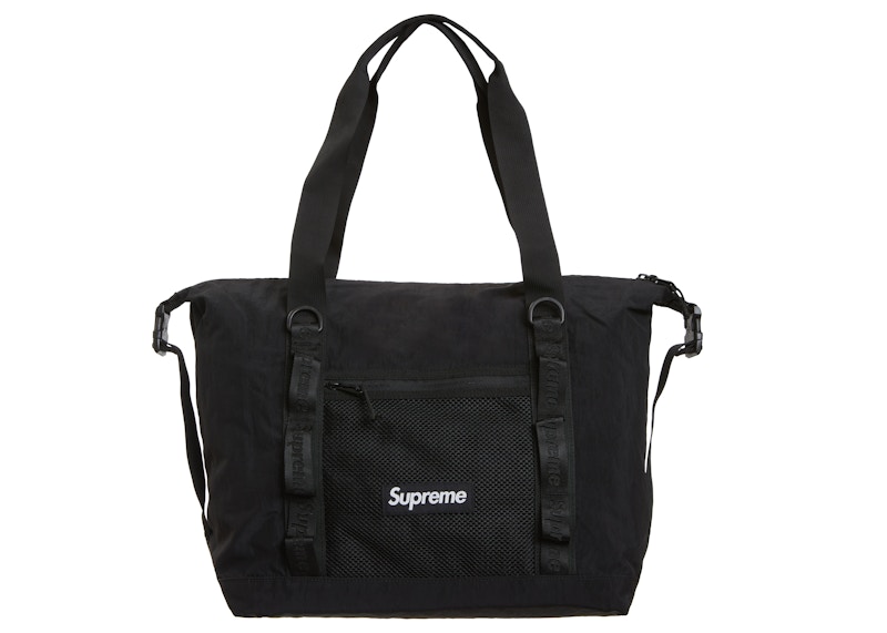 限定商品Supreme Zip Tote bag BLACK トートバッグ