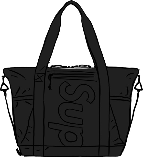 Supreme Zip Tote bag BLACK