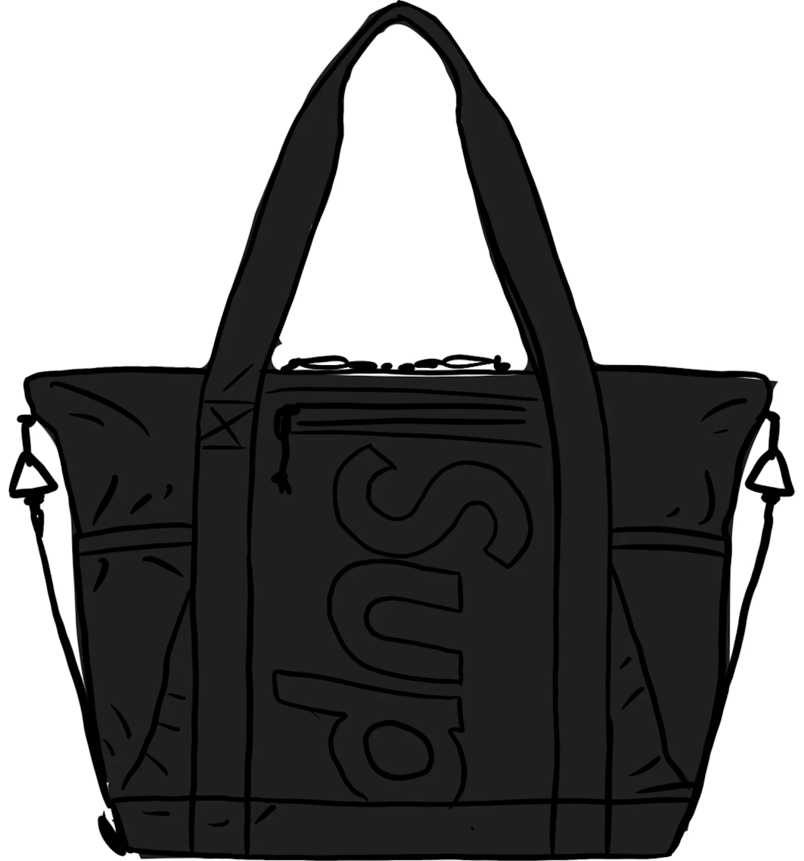 Supreme zip best sale tote bag