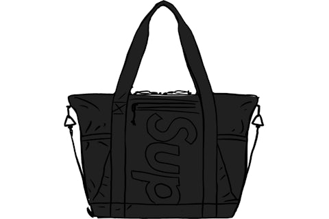 Supreme Zip Tote (SS21) Black - SS21 - US Supreme Zip Tote (SS21) Black - SS21 - US