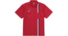 Supreme Camisa de Trabajo Zip Up S/S Rojo