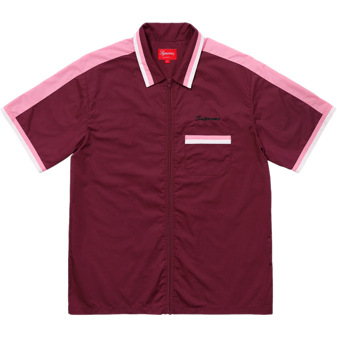 maroon supreme shirt