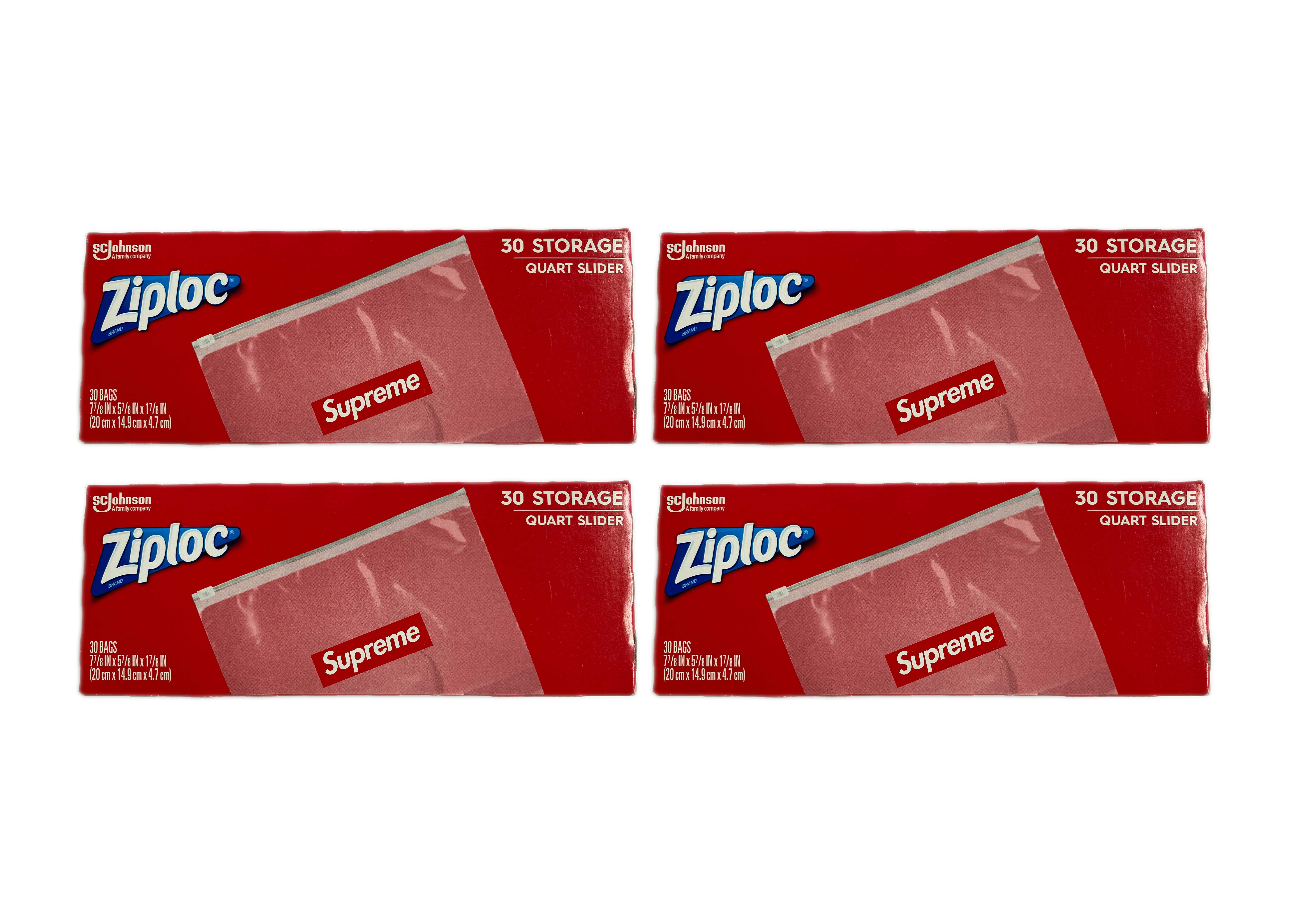 Supreme®/Ziploc® Bags IN HAND!!-FAST SHIPPING! Box of 30 