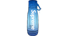Supreme Zoku Glass Core 16 oz. Bottle Blue