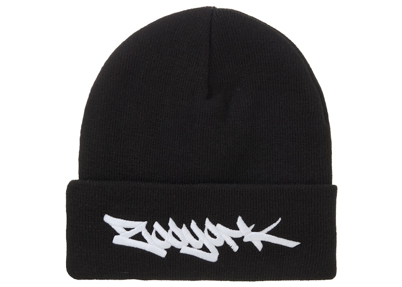 Supreme Classic Logo Chunky Ribbed Beanie Black - FW23 - US