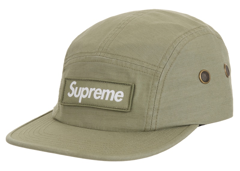 Supreme Washed Chino Twill Camp Cap (SS23) OliveSupreme