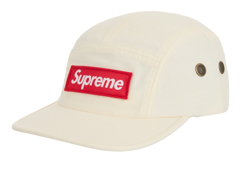 Supreme Washed Chino Twill Camp Cap Hat - Light Royal Blue