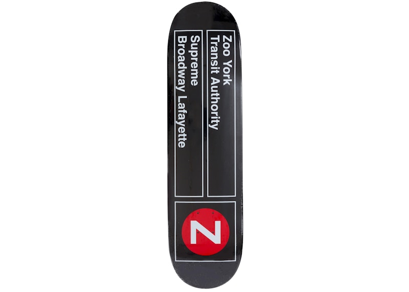Supreme x Zoo York Skateboard ブラック - メルカリ