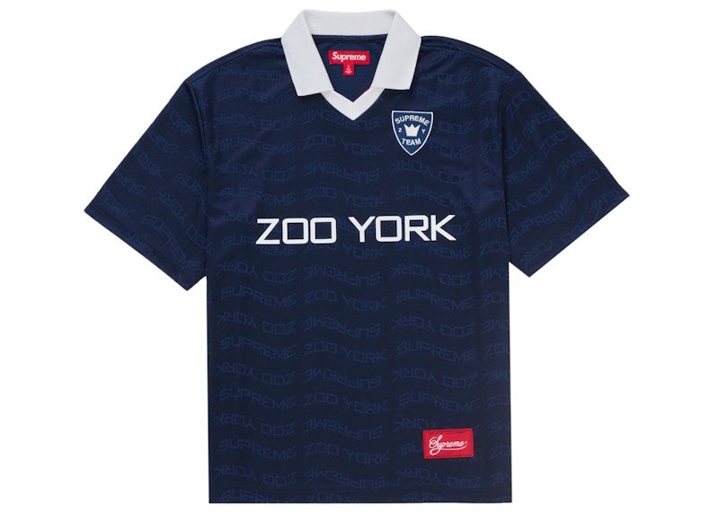 スペシャル特典 Jersey Soccer York Zoo Supreme Navy US - SS25 - Men's ウェア