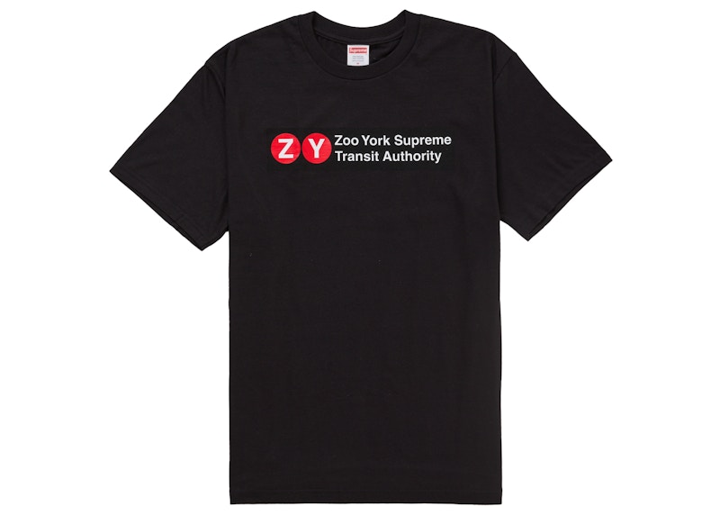 Supreme Zoo York Dynasty Tee Black Men's - SS25 - US