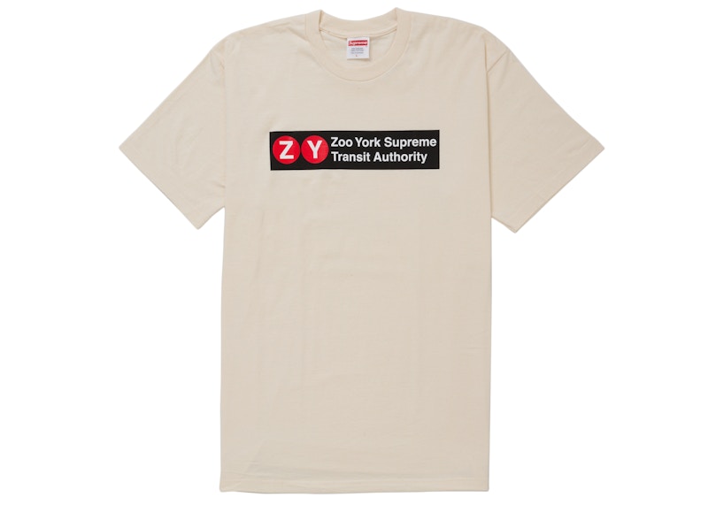 Supreme Zoo York Transit Tee White Men's - SS25 - GB