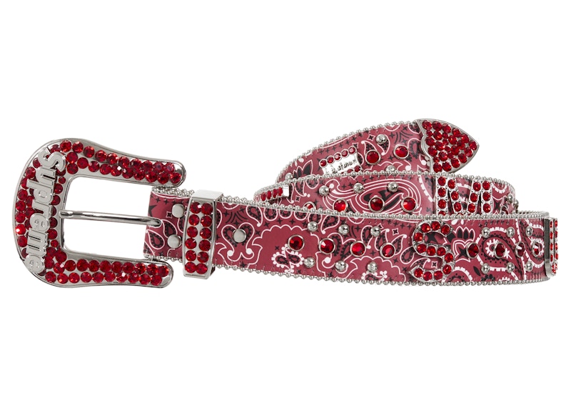 Supreme b.b. Simon Bandana Belt Mサイズ Supreme b.b. Simon Bandana Belt Red - SS26 - US