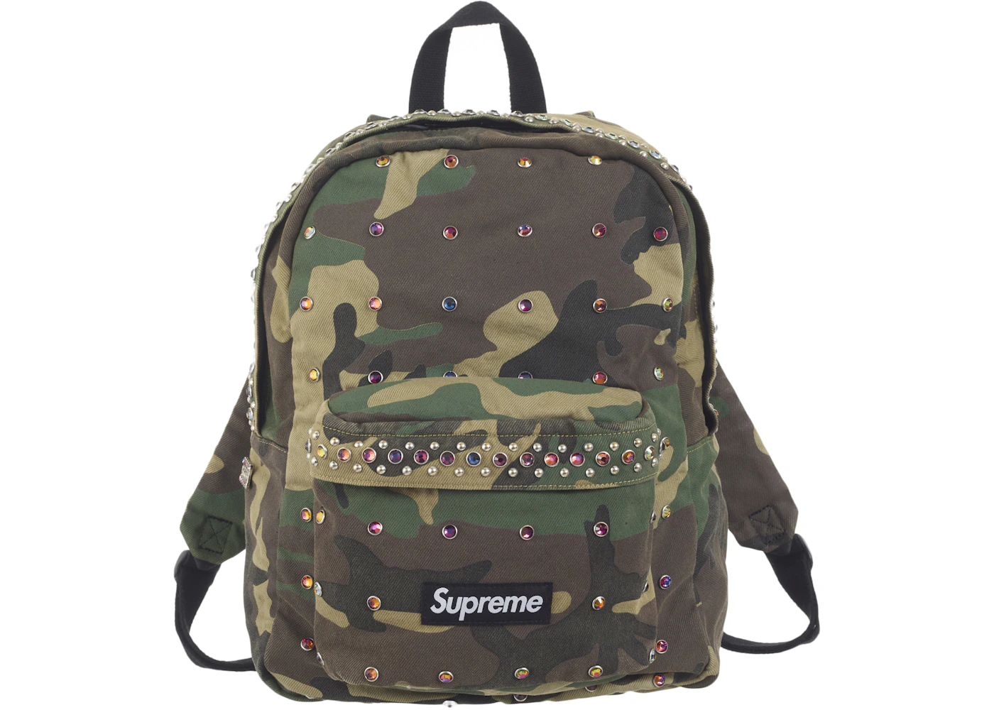 Supreme b.b. Simon Denim Backpack Woodland Camo - SS25 - US