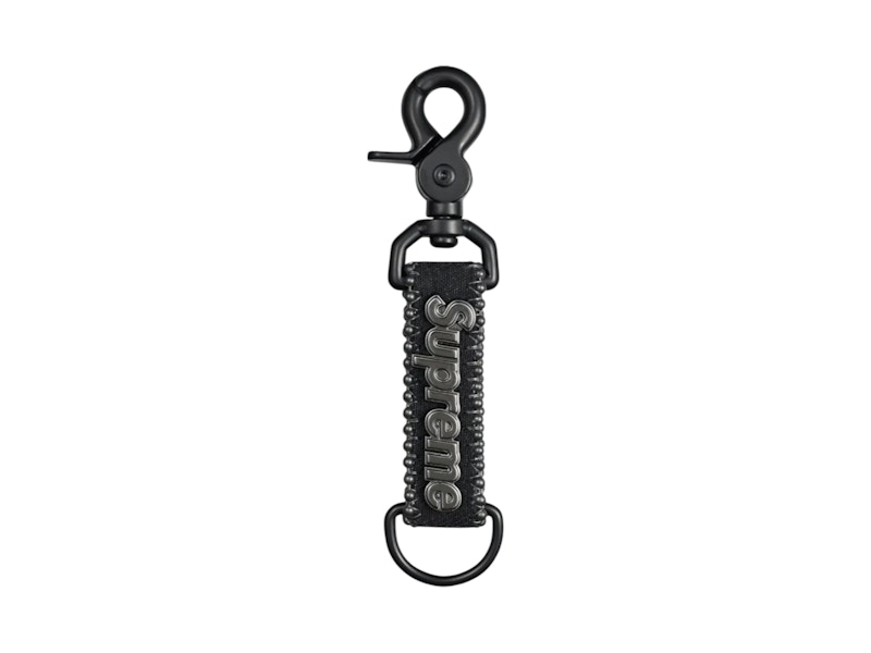 アクセサリー Supreme b.b. Simon Denim Keychain Black Spring/Summer 2025 Preview – Supreme