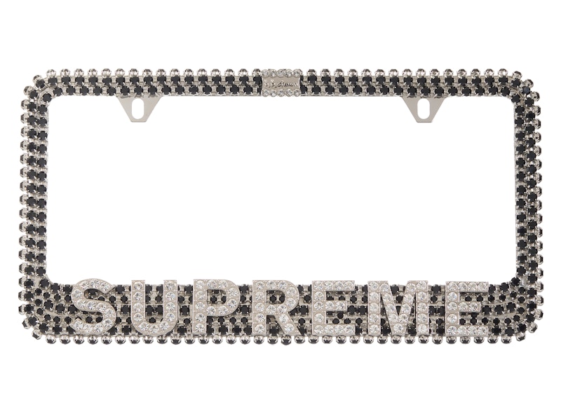 Supreme b.b. Simon License Plate Frame Black