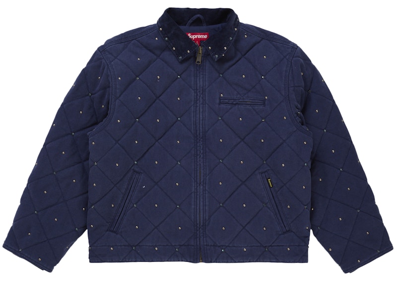 定価以下 supreme bb simon Work Jacket Supreme b.b. Simon Studded Work Jacket Black Men's - FW24 - US