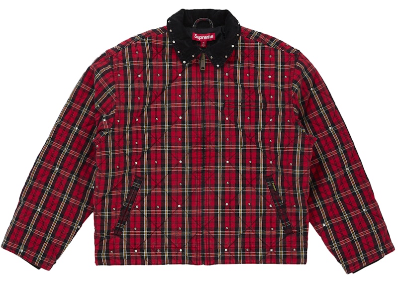 Supreme b.b. Simon Quilted Work Jacket Plaid メンズ - FW25 - JP