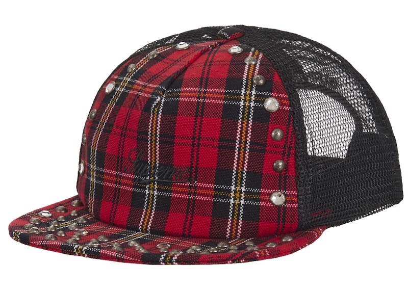 帽子 Supreme x b.b. Simon Studded Mesh Back Supreme b.b. Simon Studded Mesh Back 5-Panel (FW25) - $88