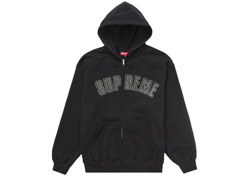 Supreme b.b. Simon Zip Up Hooded Sweatshirt Black Men's Supreme b.b. Simon Zip Up Hooded Sweatshirt Black Men's
