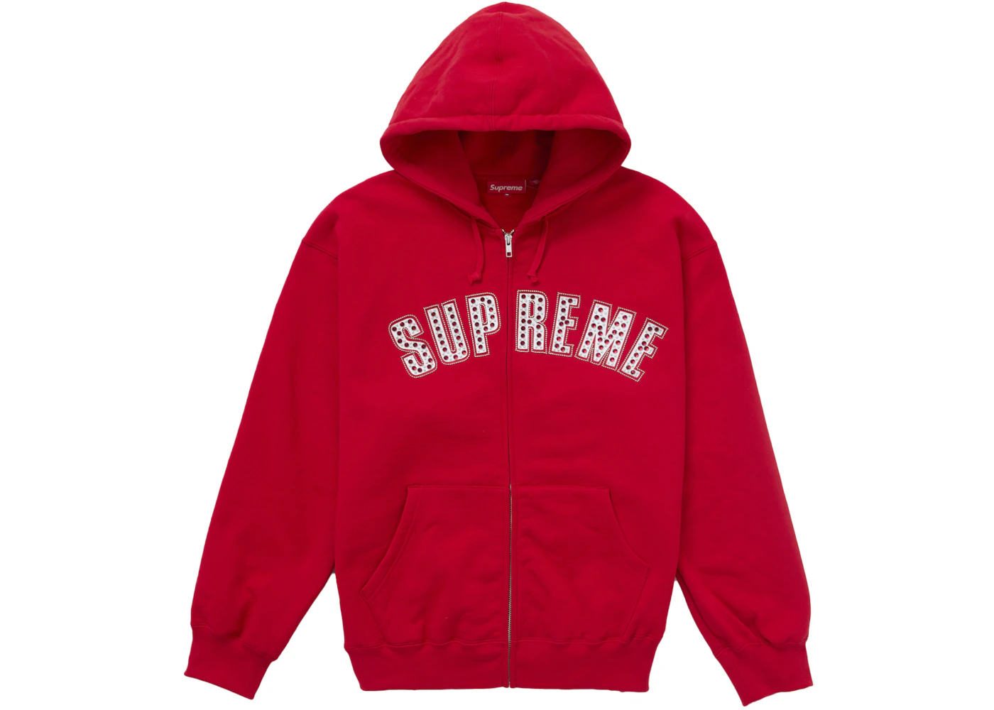 Supreme b.b. Simon Zip Up Hooded Sweatshirt Red Men's - SS25 - US