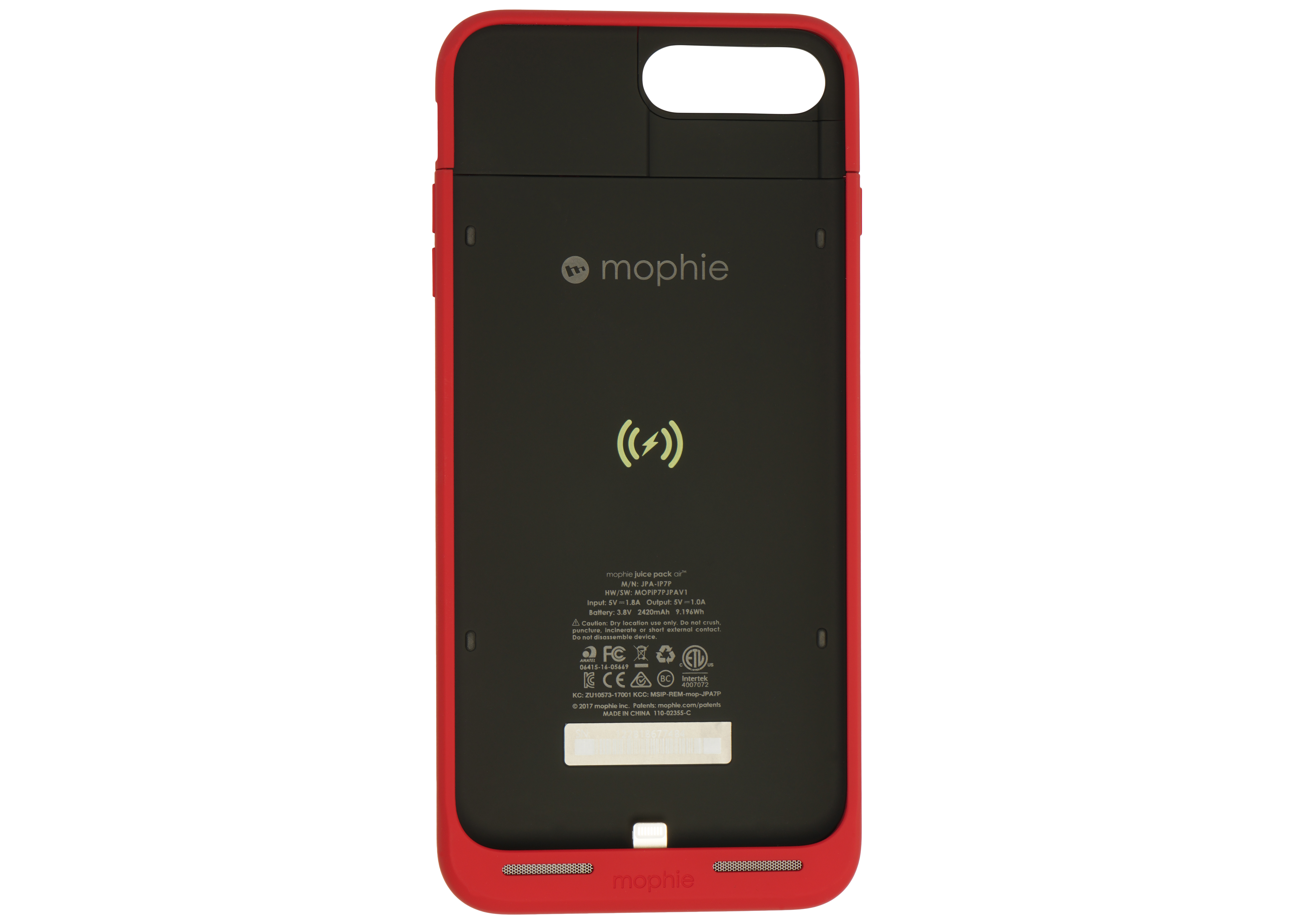Supreme Mophie Juice Pack iPhone 8 Plus Red - FW18 - JP