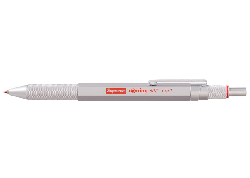 Supreme rOtring 600 3-in-1 Silver - SS23 - JP