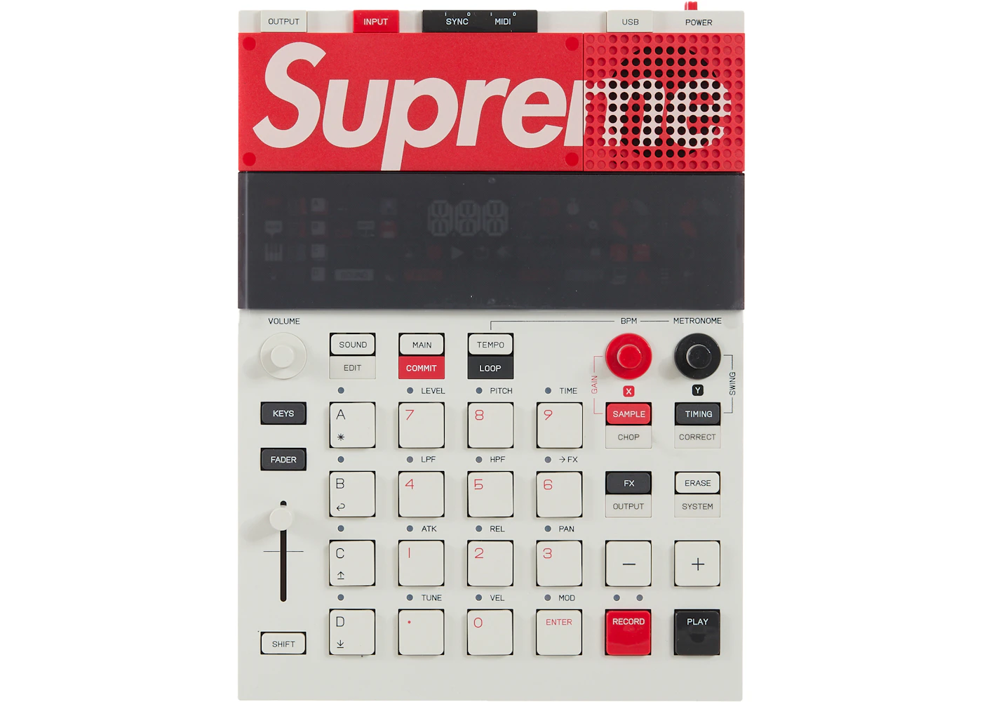 Supreme teenage engineering EP-133 K.O. II Sampler White