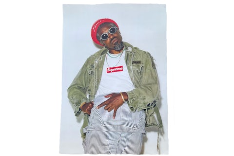 Supreme x Andre 3000 Poster US