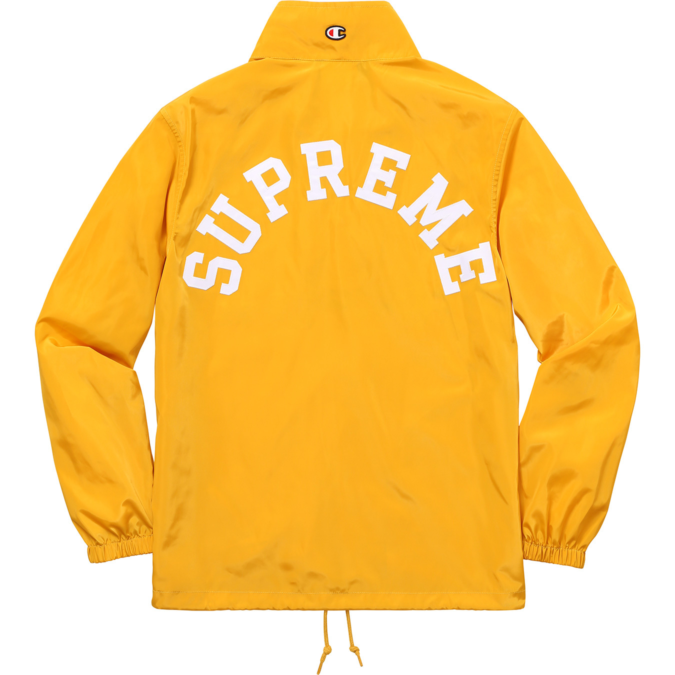Supreme x Champion Half Zip Pullover Gold Men's - SS17 - US