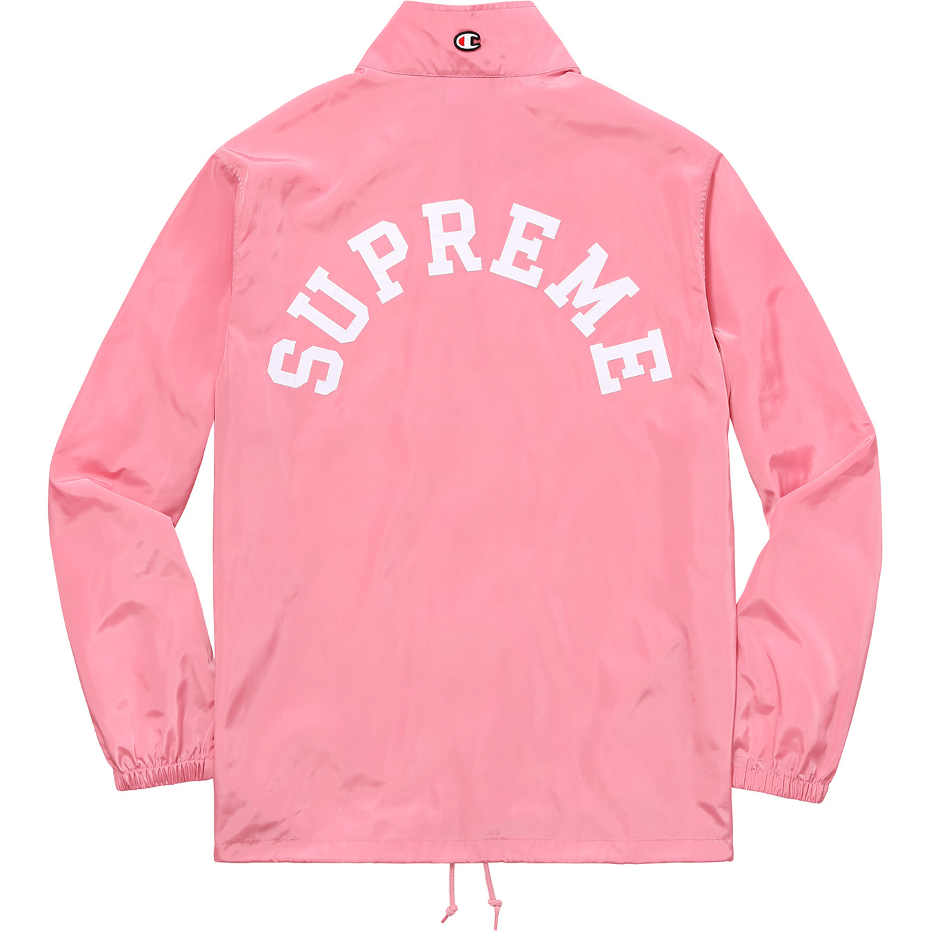 Supreme x Champion Half Zip Pullover Pink Men's - SS17 - US