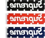 Supreme Red Box Logo 100x Sticker Lot - US
