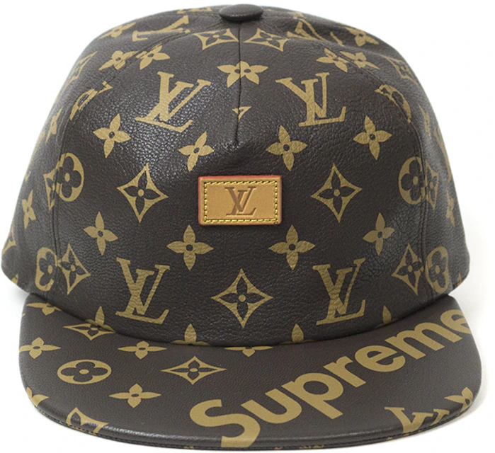 Supreme x Louis Vuitton 5-Panel Hat Brown -
