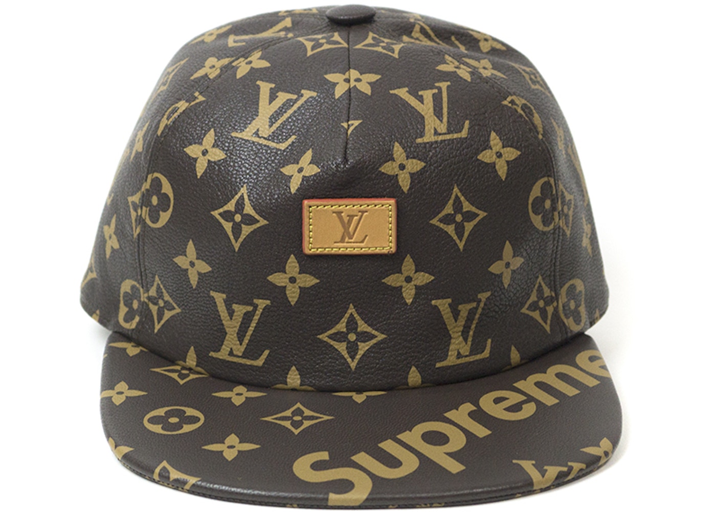 Supreme x Louis Vuitton 8 Panel Hat Brown