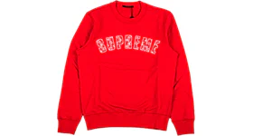 Louis vuitton 2025 supreme hoodie red