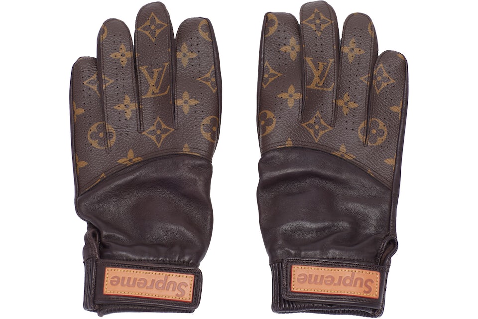 Supreme x Louis Vuitton Baseball Gloves Brown Men's - SS17 - US