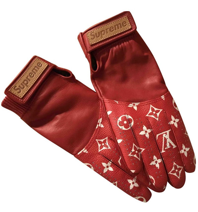 Louis Vuitton Supreme Baseball Mitt Supreme X Louis Vuitton