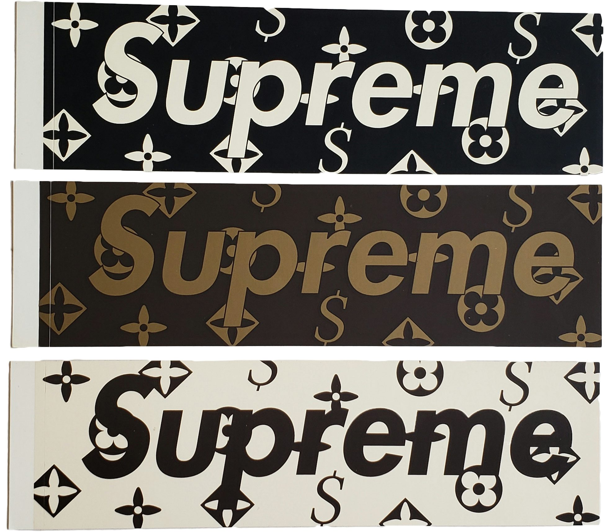 Supreme x Louis Vuitton Box Logo Sticker Set - GB