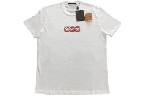 Supreme x Louis Vuitton Box Logo Tee White Men s SS17 US