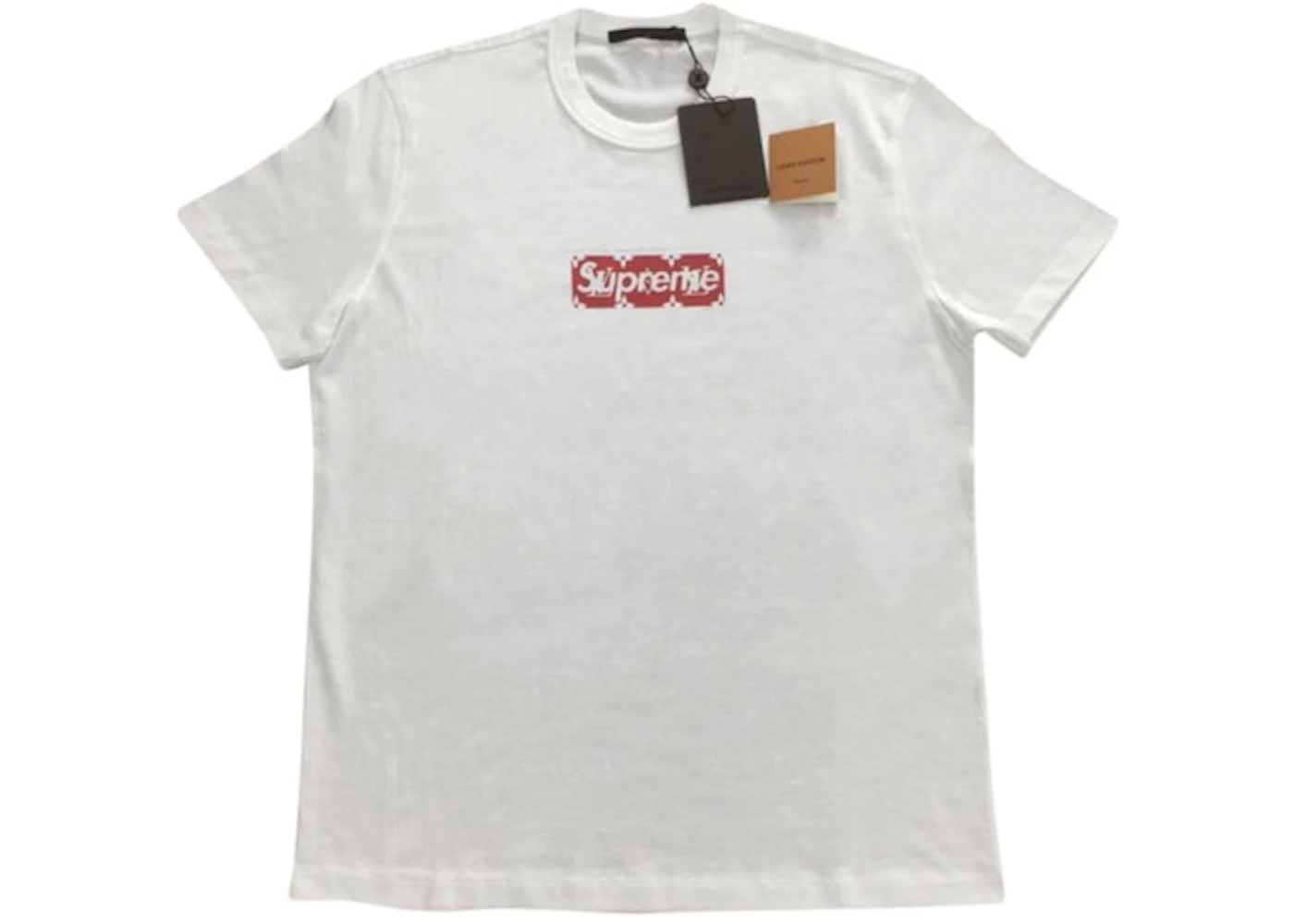 Supreme x Louis Vuitton Box Logo Tee White メンズ - SS17 - JP Supreme x Louis Vuitton Box Logo Tee White メンズ - SS17 - JP