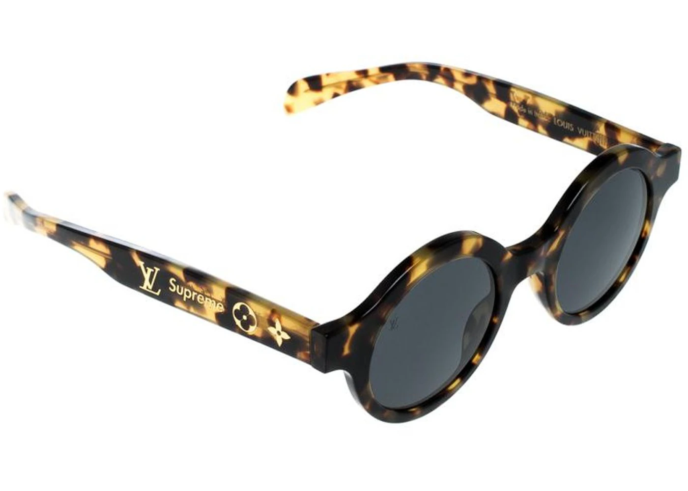 Supreme x Louis Vuitton Downtown Sonnenbrille Schildpatt Herren SS17 DE