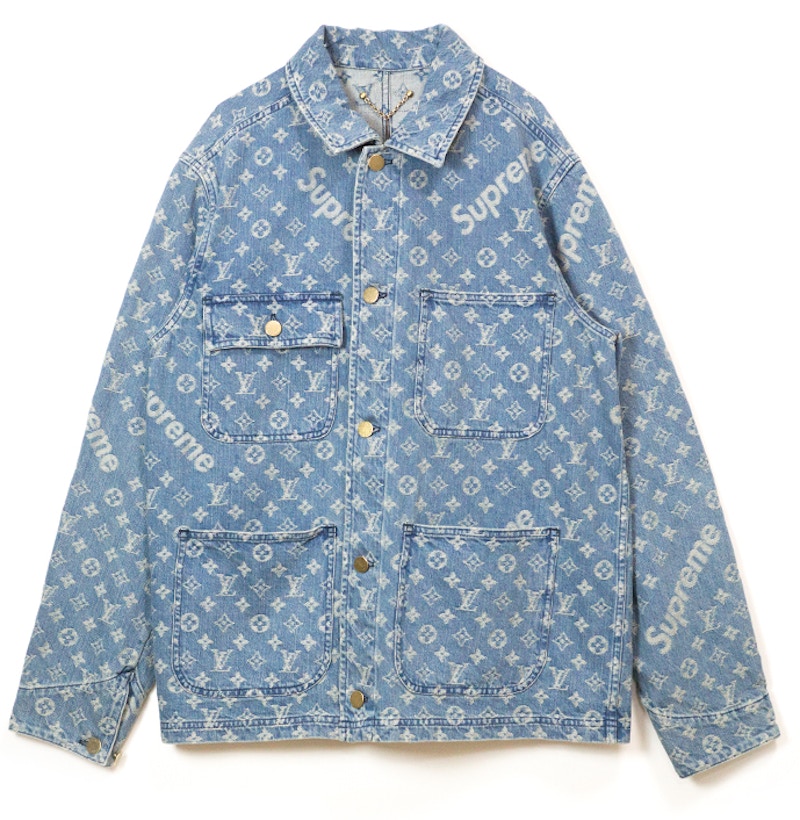 LOUIS VUITTON MONOGRAM TAILORED DENIM JACKET  TICO SNEAKER