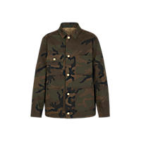 Supreme x Louis Vuitton Jacquard Denim Chore Coat Camo Men's - SS17 - US