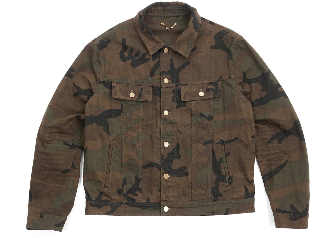 Supreme x Louis Vuitton Jacquard Denim Trucker Jacket Camo