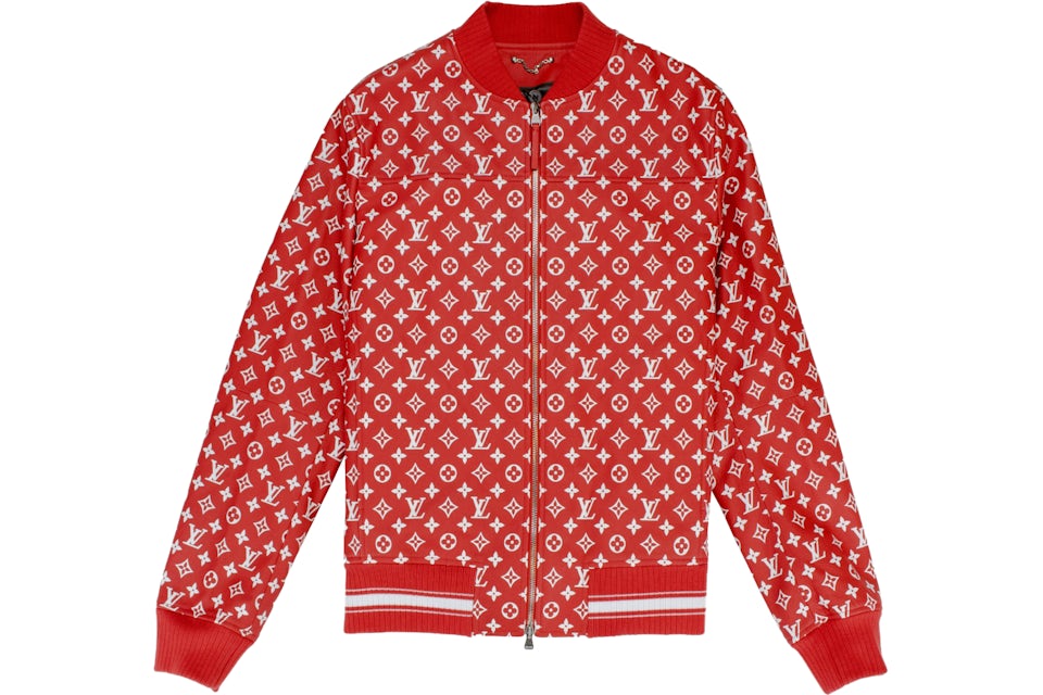 Louis vuitton supreme jacket black Clearance