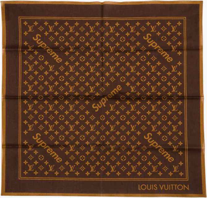 Supreme Louis Vuitton Monogram Bandana発送は追跡付きでいたします