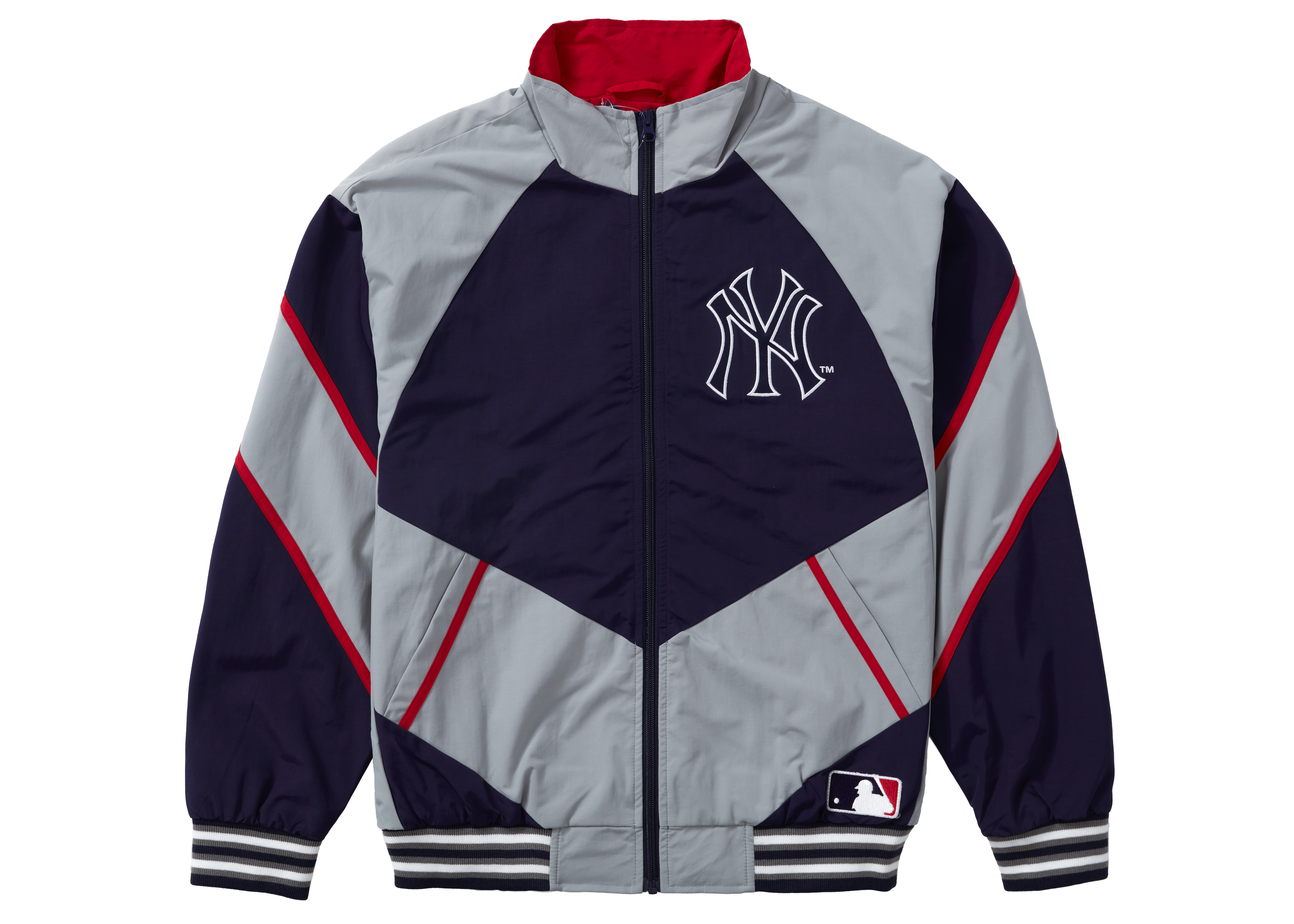Supreme x New York Yankees Track Jacket Navy メンズ - FW21 - JP