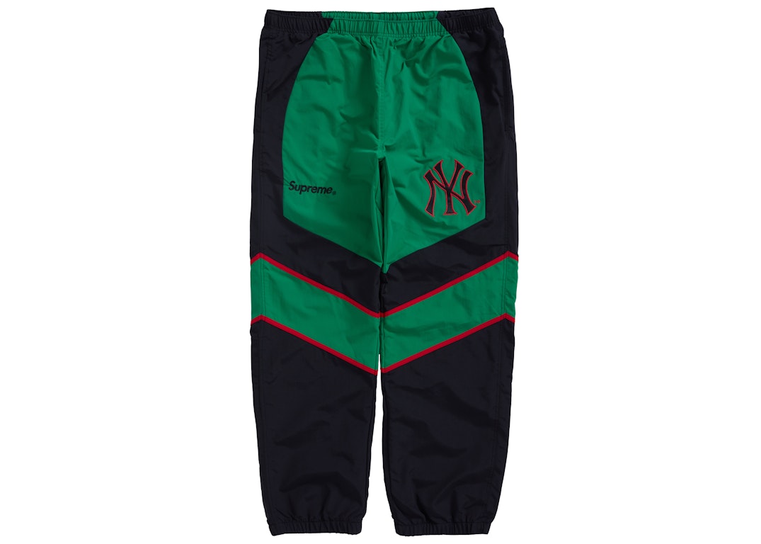Pre-owned Supreme X New York Yankees Track Pant Green
